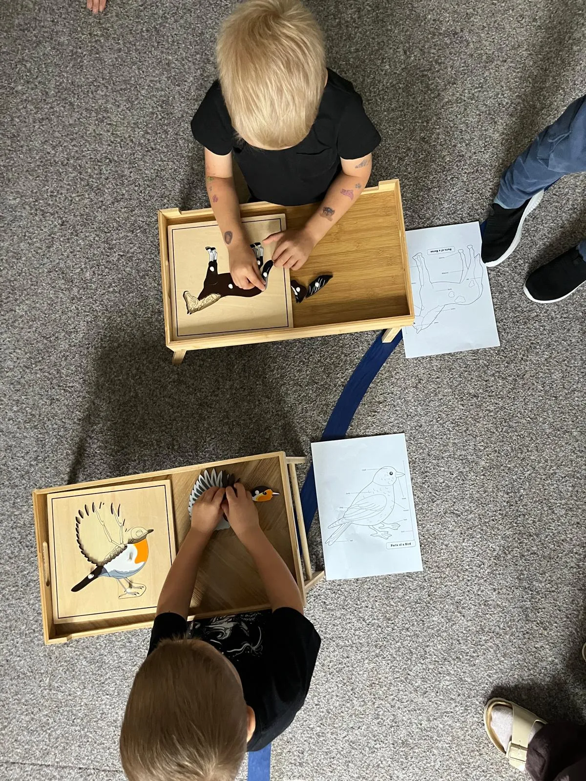 Montessori aktivita — praktický život
