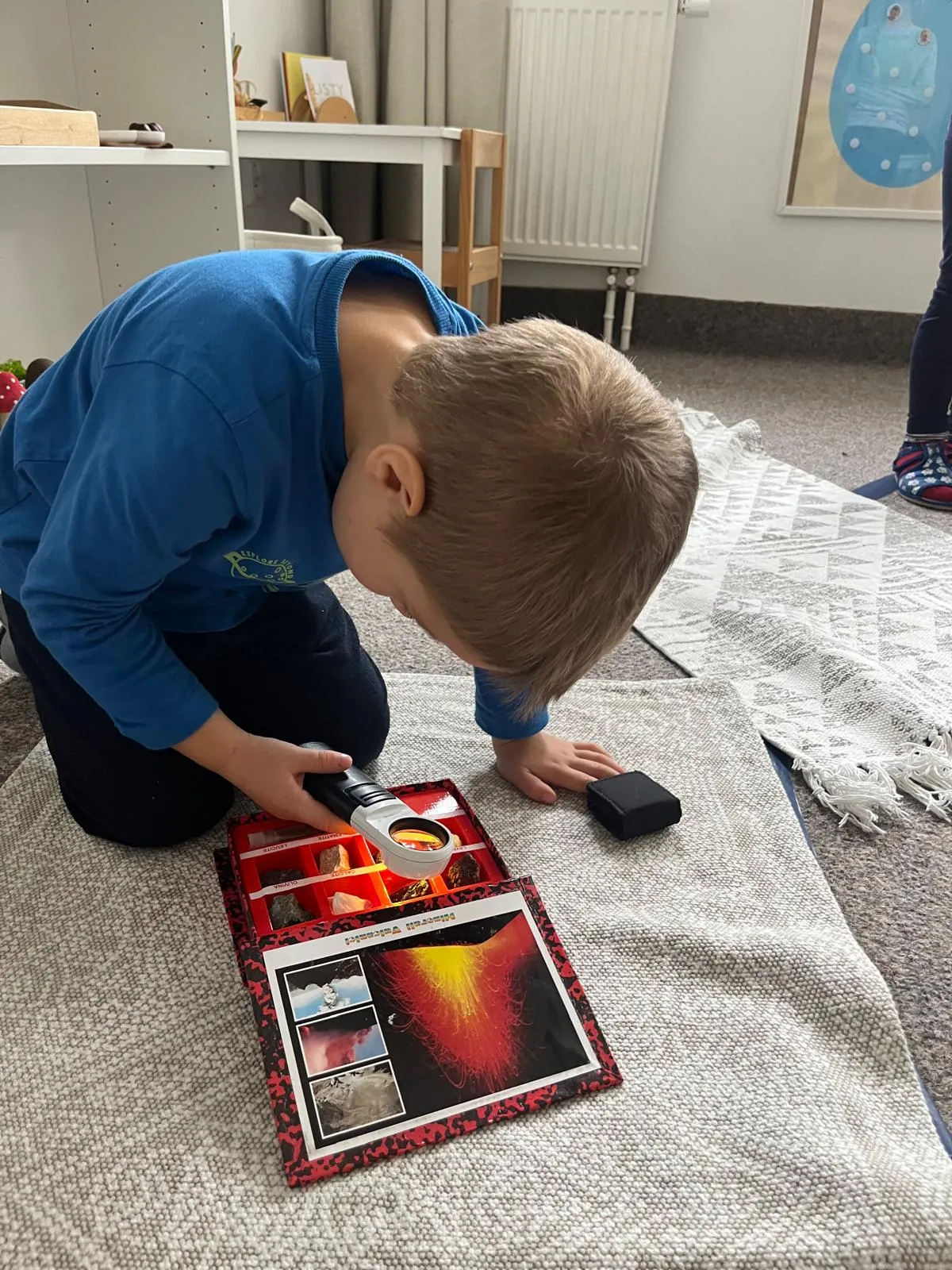 Montessori aktivita — práca v pracovnom bloku